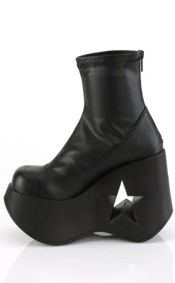 Demonia Shoes DYNAMITE-100 Black Matte Ankle Boots 9 Demonia Shoes DYNAMITE-100 Black Matte Ankle Boots