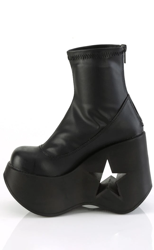 Demonia Shoes DYNAMITE-100 Black Matte Ankle Boots 5 Demonia Shoes DYNAMITE-100 Black Matte Ankle Boots