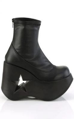Demonia Shoes DYNAMITE-100 Black Matte Ankle Boots 11 Demonia Shoes DYNAMITE-100 Black Matte Ankle Boots
