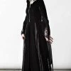 Killstar Dark Descent Hooded Duster | Black Clothing 2 Killstar Dark Descent Hooded Duster | Black Clothing