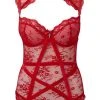Killstar Dark Desire Lace Bodysuit | Scarlet Clothing