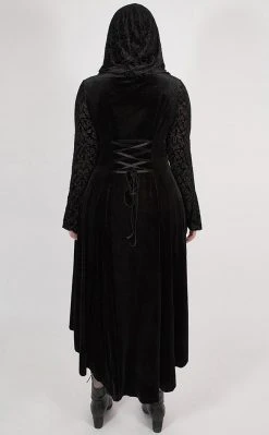 Punk Rave Dark Illusion Velvet Cloak | Plus Size Clothing