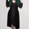 Punk Rave Dark Illusion Velvet Cloak | Plus Size Clothing
