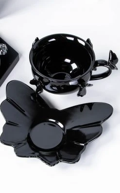 Killstar Home & Gifts Darkspell Teacup & Saucer 8 Killstar Home & Gifts Darkspell Teacup & Saucer