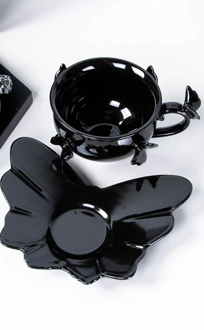 Killstar Home & Gifts Darkspell Teacup & Saucer 4 Killstar Home & Gifts Darkspell Teacup & Saucer