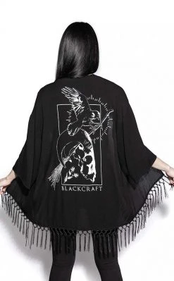 BlackCraft Dead Remains Kimono Clothing