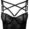 Killstar Deadly Attraction Bra | Black