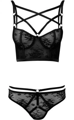 Killstar Clothing Deadly Attraction Panty | Black