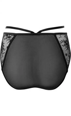 Killstar Clothing Deadly Attraction Panty | Black