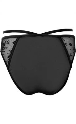 Killstar Clothing Deadly Attraction Panty | Black