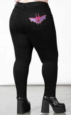 Killstar Dealer Patched Jeans