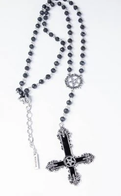 Killstar Dearly Departed Rosary Necklace Jewellery