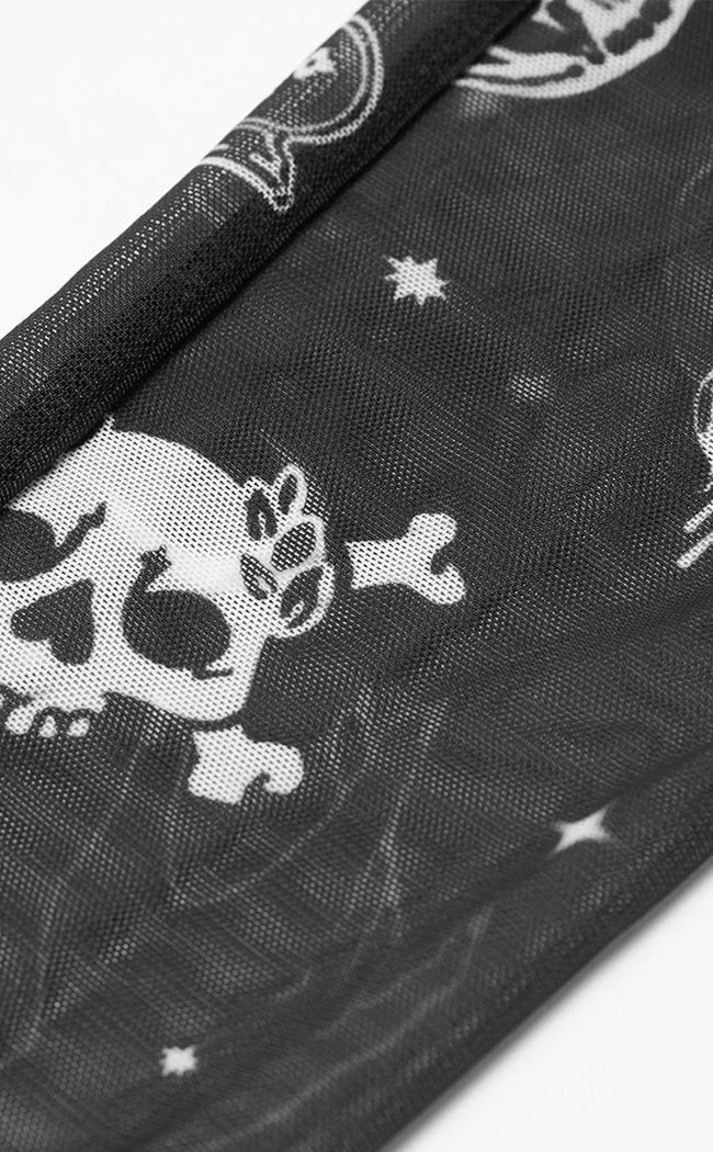 Punk Rave Accessories Decomposure Mesh Armwarmers 7 Punk Rave Accessories Decomposure Mesh Armwarmers