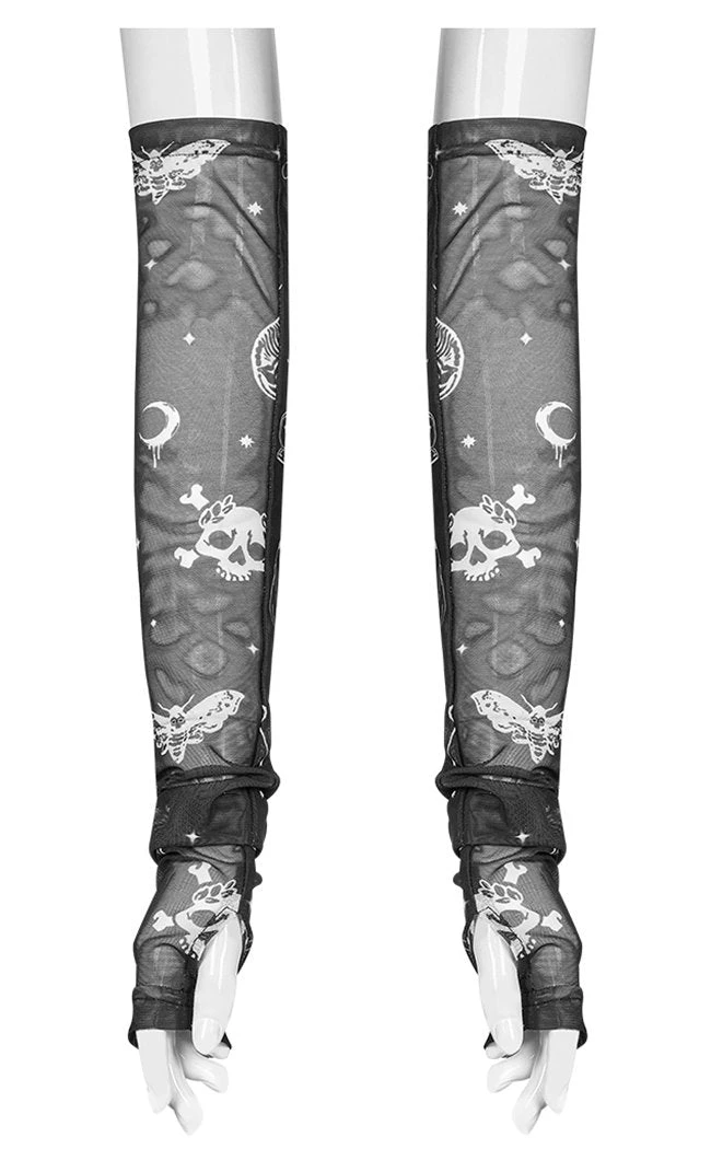 Punk Rave Accessories Decomposure Mesh Armwarmers 8 Punk Rave Accessories Decomposure Mesh Armwarmers