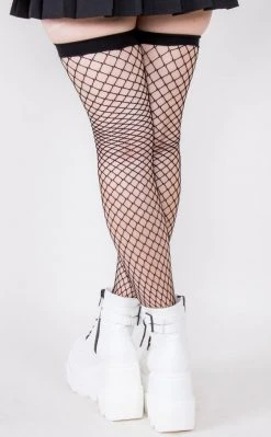 Music Legs Diamond Tease Thigh Highs Clothing