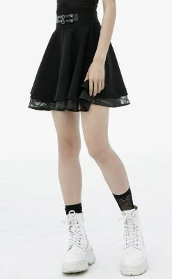 Punk Rave Clothing Disillusioned Layered Skirt