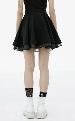 Punk Rave Clothing Disillusioned Layered Skirt