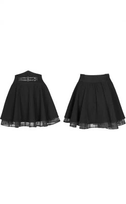 Punk Rave Clothing Disillusioned Layered Skirt