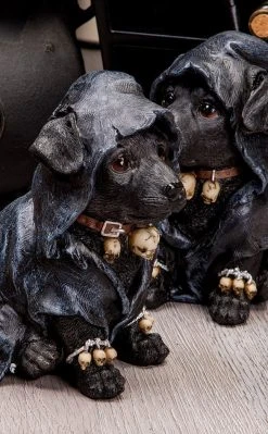 Gothic Gifts Dog Witch Statue Home & Gifts