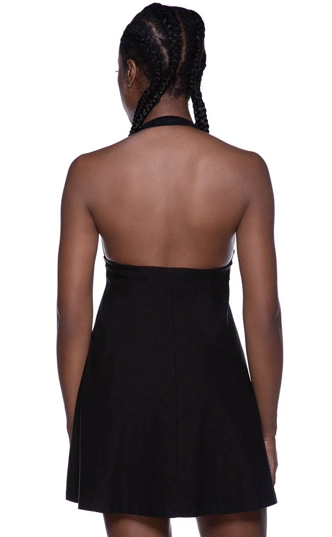 Killstar Don't Call Skater Dress Clothing 4 Killstar Don't Call Skater Dress Clothing