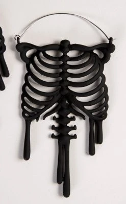 TB Drip Up Her Bones Plug Hoops | Earrings Jewellery