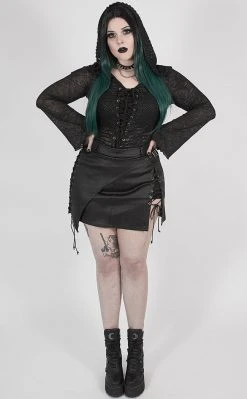 Punk Rave Drive Me Wild Mini Skirt | Plus Size
