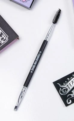 Deadly Sins Cosmetics Beauty Dual Eyebrow Brush