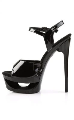 Pleaser ECLIPSE-609 Black Heels Pole Shoes