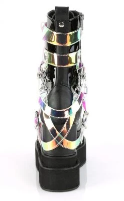 Demonia Shoes ETERNAL-115 Black Patent Ankle Boots 10 Demonia Shoes ETERNAL-115 Black Patent Ankle Boots