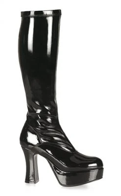 Funtasma EXOTICA-2000 Blk Str Pat Boots