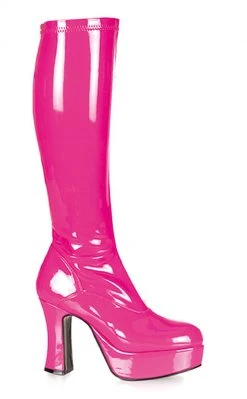 Funtasma EXOTICA-2000 H. Pink Str Pat Boots