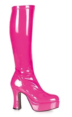 Funtasma Sale EXOTICA-2000 H. Pink Str Pat Boots Last Pair: Size 9