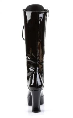 Funtasma EXOTICA-2020 Blk Pat Boots
