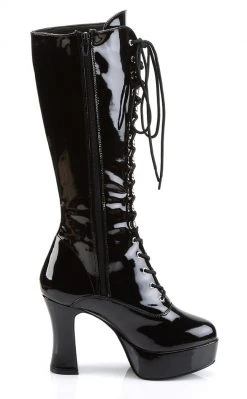 Funtasma EXOTICA-2020 Blk Pat Boots