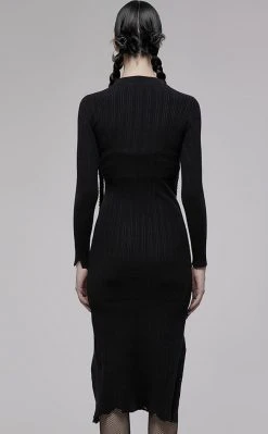 Punk Rave Clothing Early Mourning Knit Dress