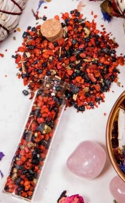 Aether Elemental Resin Vial Fire Witchcraft