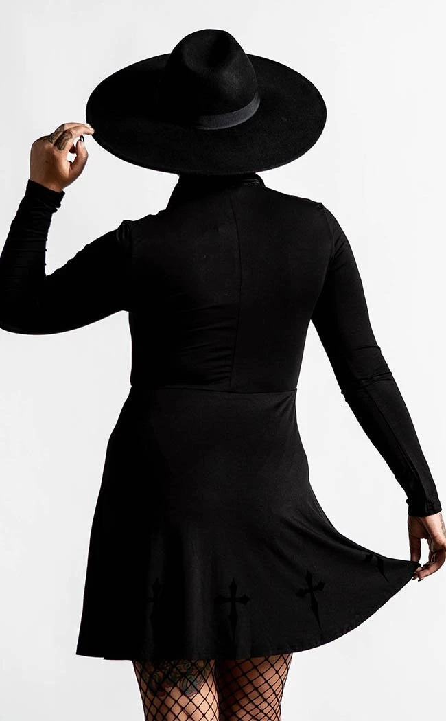 Killstar Elissabat Collar Dress Clothing 8 Killstar Elissabat Collar Dress Clothing