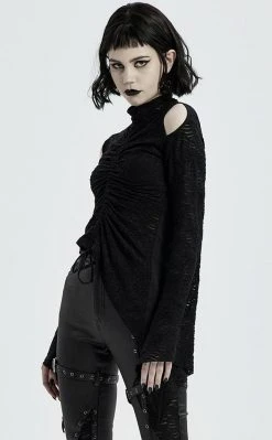 Punk Rave Elysium Cutout Top Clothing