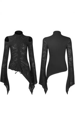 Punk Rave Elysium Cutout Top Clothing