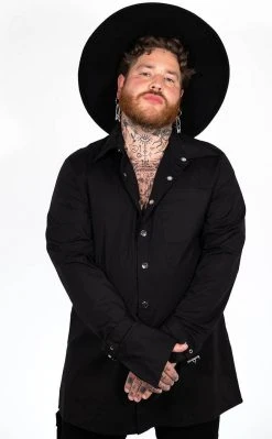 Killstar Clothing Embalming Shirt | Black