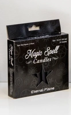 Witchcraft Eternal Flame Spell Candles | Black