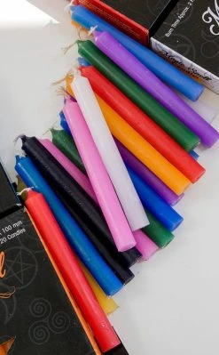 Eternal Flame Spell Candles | Yellow Witchcraft