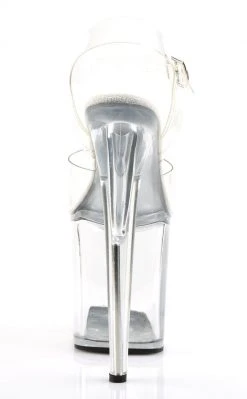 Pleaser FLAMINGO-808 Clear Heels Pole Shoes 10 Pleaser FLAMINGO-808 Clear Heels Pole Shoes