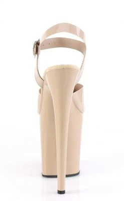 Pleaser FLAMINGO-808N Jelly-like High Heels In Nude Pole Shoes