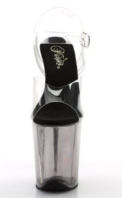 Pleaser Pole Shoes FLAMINGO-808T Smoke Tinted Heels