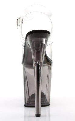 Pleaser Pole Shoes FLAMINGO-808T Smoke Tinted Heels