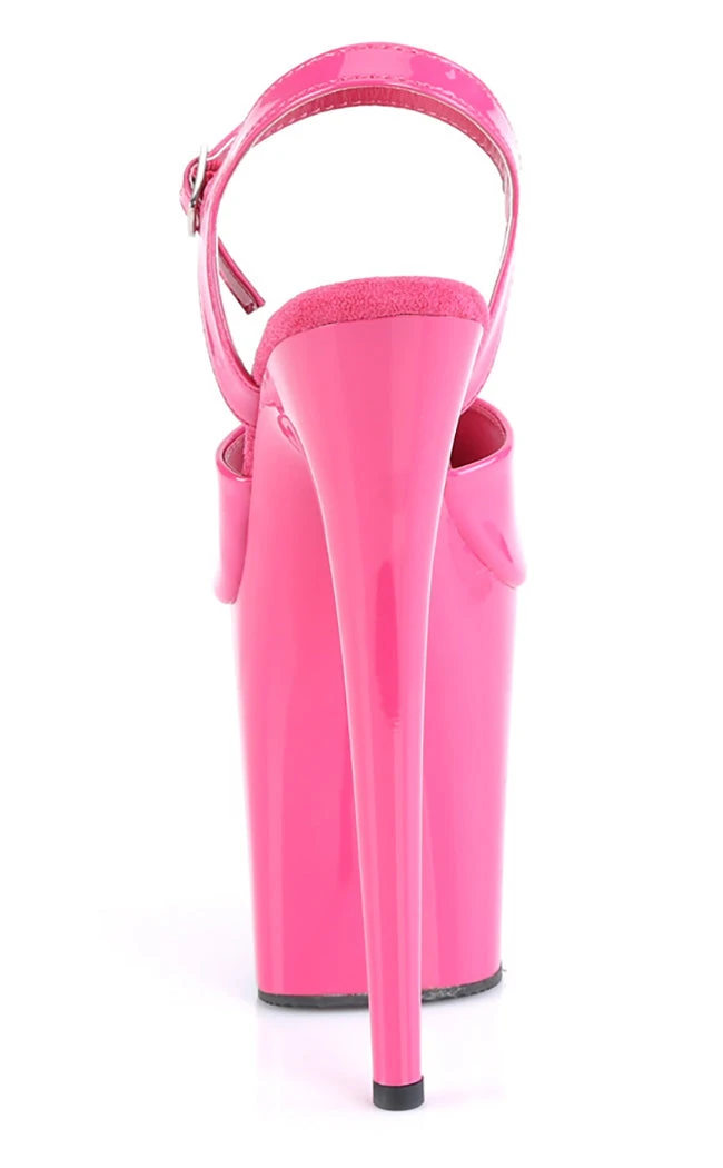 Pleaser FLAMINGO-809 Hot Pink Patent Heels Pole Shoes 6 Pleaser FLAMINGO-809 Hot Pink Patent Heels Pole Shoes