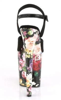 Pleaser FLAMINGO-809WR Flower Print Heels Pole Shoes 10 Pleaser FLAMINGO-809WR Flower Print Heels Pole Shoes