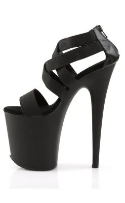 Pleaser Pole Shoes FLAMINGO-869 Black Heels
