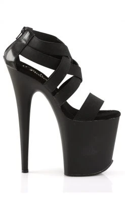 Pleaser Pole Shoes FLAMINGO-869 Black Heels
